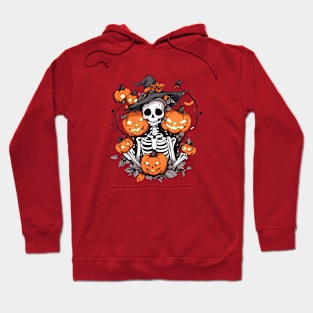 Halloween Skull Terror Hoodie